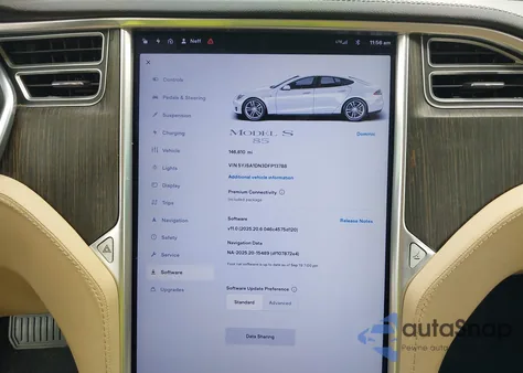 2013 Tesla Model S from USA, damaged, VIN 5YJSA1DN3DFP13788